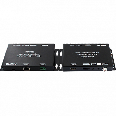 Передатчик и приемник сигнала HDBaseT по LAN Prestel EHD-4K70M
